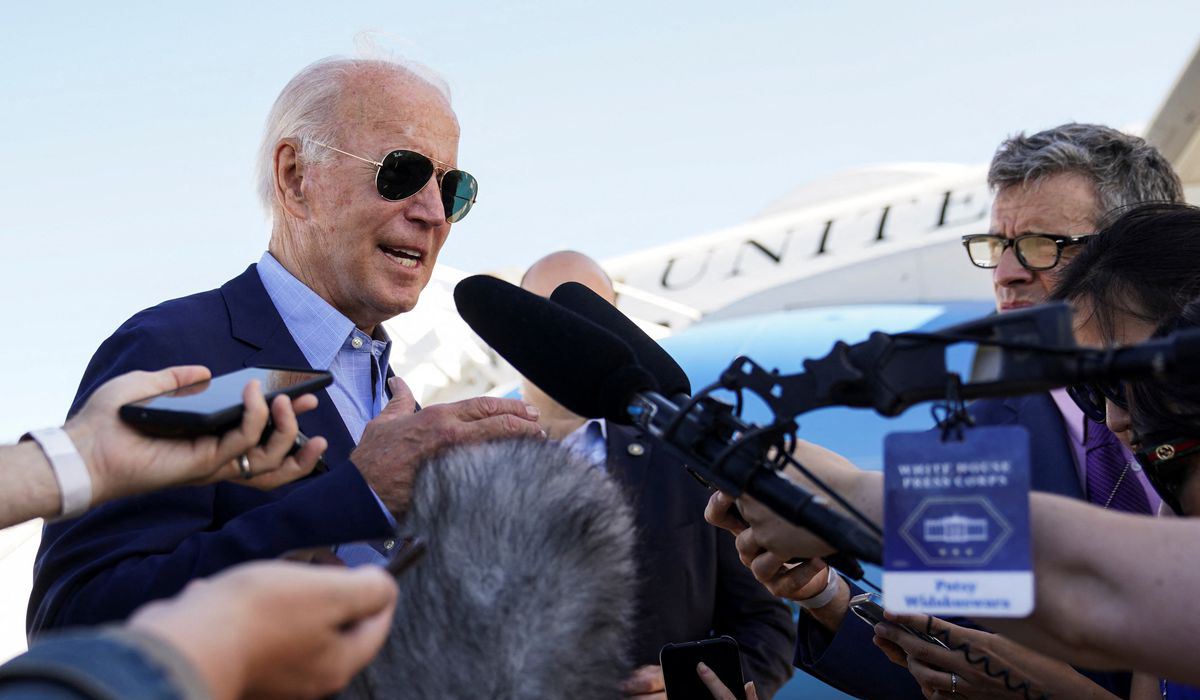 Biden says he is concerned about China's moves around Taiwan